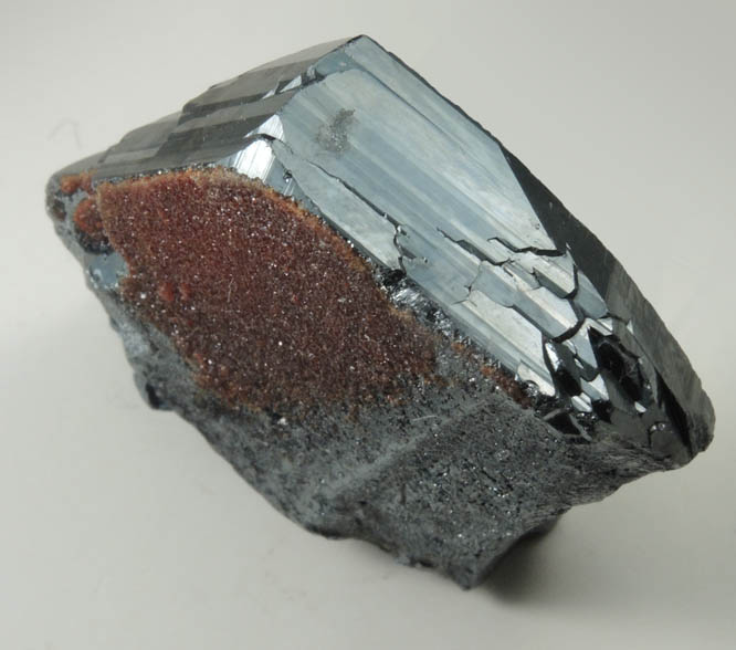 Hematite with Andradite Garnet from N'Chwaning II Mine, Kalahari Manganese Field, Northern Cape Province, South Africa