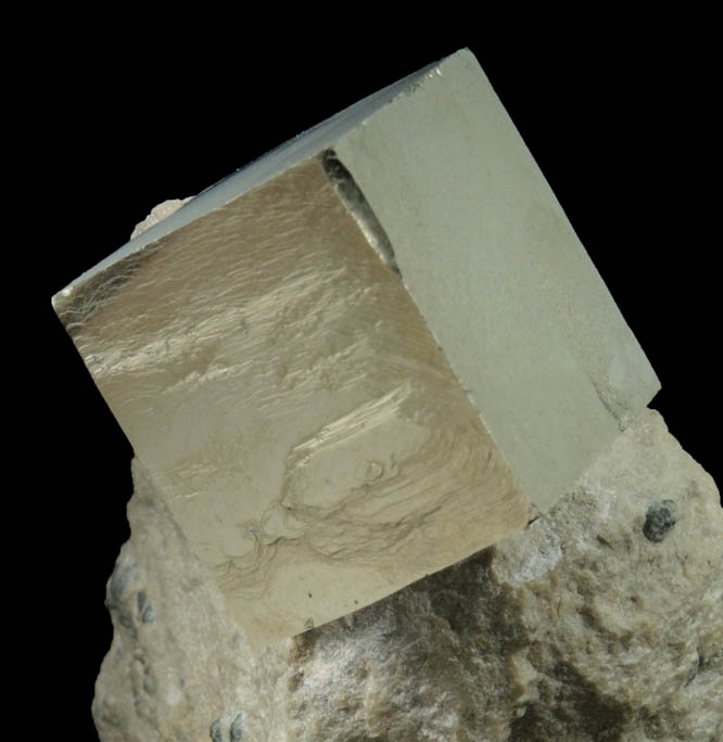 Pyrite from Victoria Mine, Navajn, La Rioja, Spain