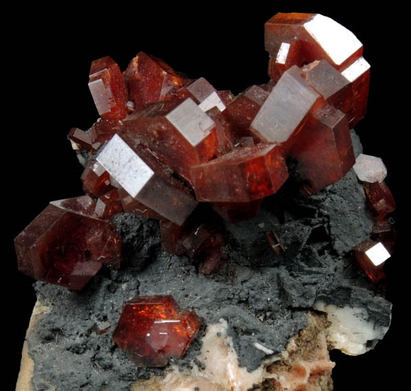 Vanadinite from Mibladen, Haute Moulouya Basin, Zeida-Aouli-Mibladen belt, Midelt Province, Morocco