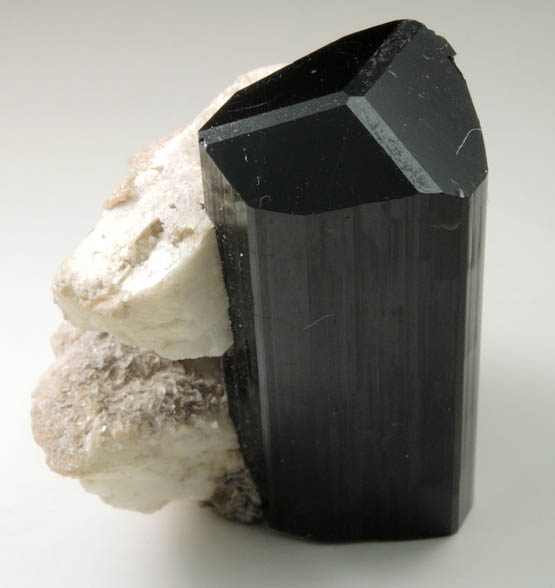 Schorl Tourmaline with Microcline and Muscovite from Skardu District, Baltistan, Gilgit-Baltistan, Pakistan