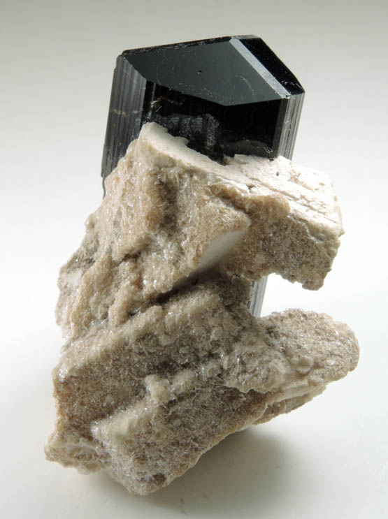 Schorl Tourmaline with Microcline and Muscovite from Skardu District, Baltistan, Gilgit-Baltistan, Pakistan