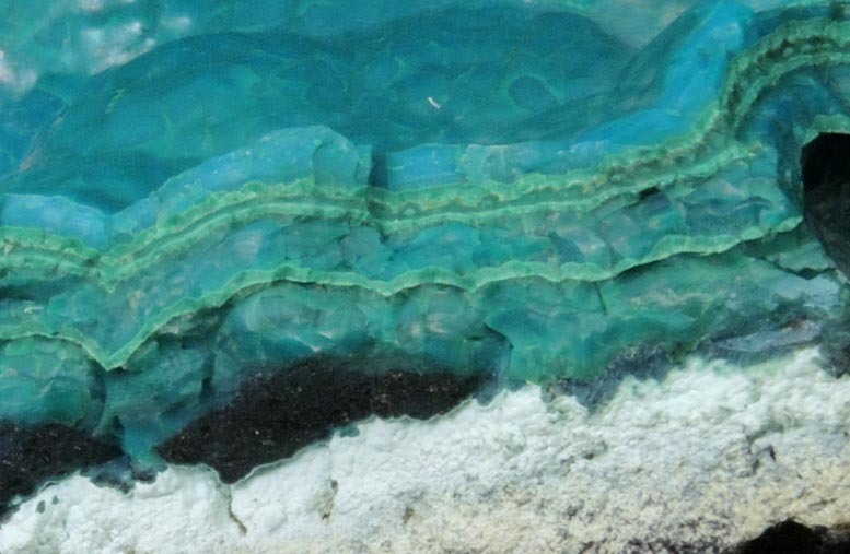 Chrysocolla from Mashamba West Mine, 13 km west of Kolwezi, Katanga Copperbelt, Lualaba Province, Democratic Republic of the Congo