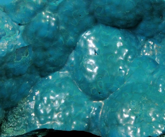 Chrysocolla from Mashamba West Mine, 13 km west of Kolwezi, Katanga Copperbelt, Lualaba Province, Democratic Republic of the Congo