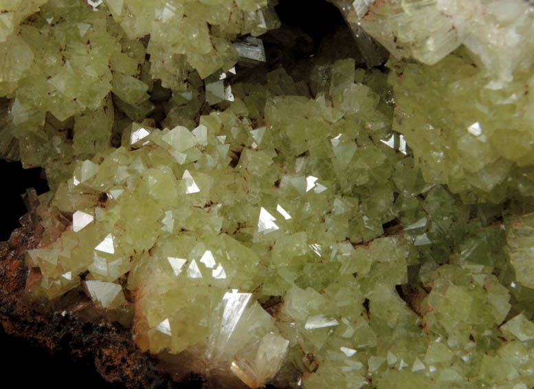 Adamite from Mina Ojuela, Mapimi, Durango, Mexico