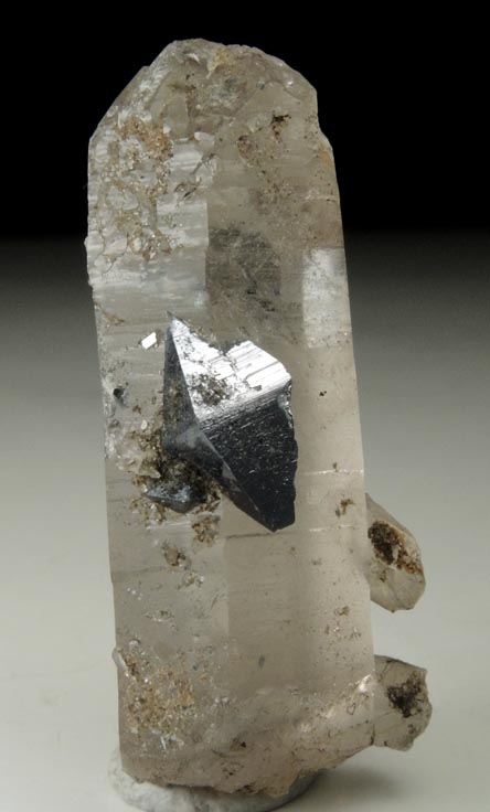 Anatase on Quartz from Hardangervidda, Ullensvang Statsallmenning, Hordaland, Norway