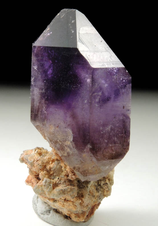 Quartz var. Amethyst from Goboboseb Mountains, 43 km west of Brandberg Mountain, Erongo region, Namibia