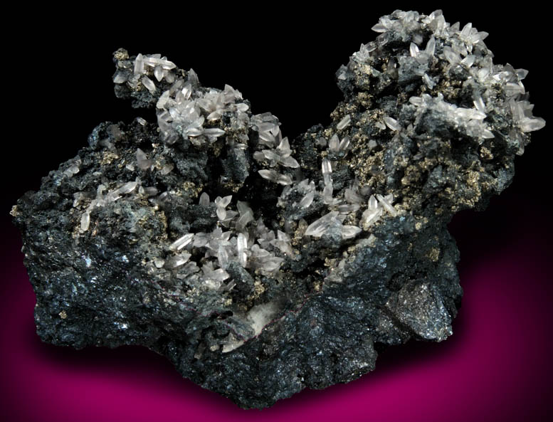 Smithsonite and Pyrite on Tennantite from Tsumeb Mine, Otavi-Bergland District, Oshikoto, Namibia