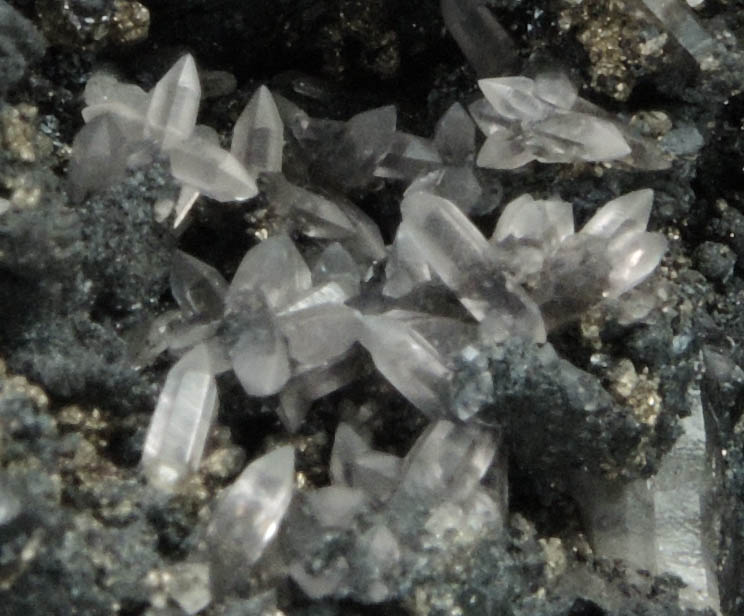 Smithsonite and Pyrite on Tennantite from Tsumeb Mine, Otavi-Bergland District, Oshikoto, Namibia