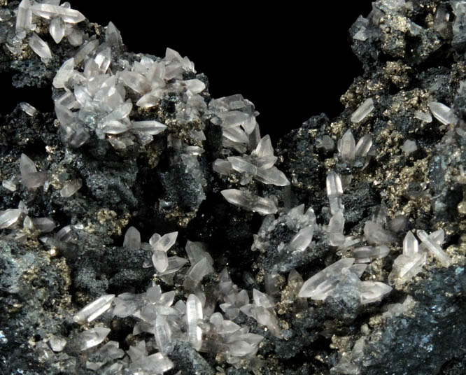 Smithsonite and Pyrite on Tennantite from Tsumeb Mine, Otavi-Bergland District, Oshikoto, Namibia