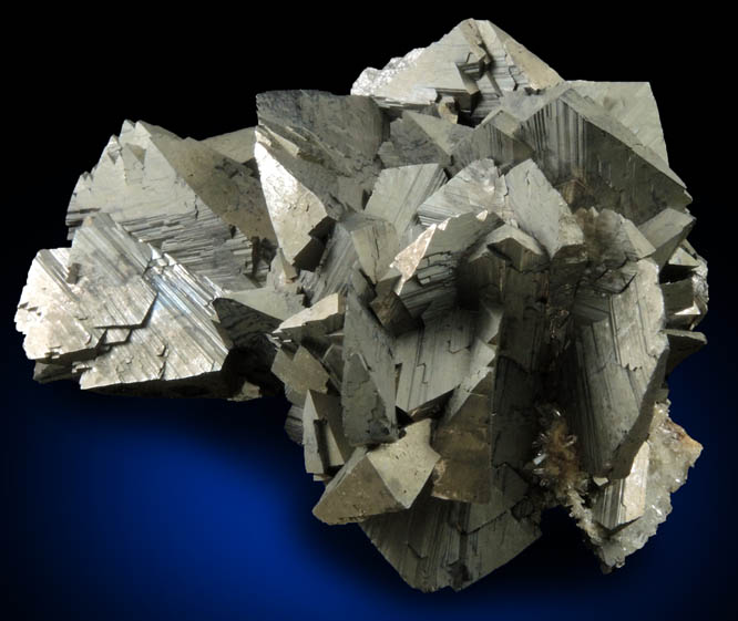 Arsenopyrite on Quartz from Panasqueira Mine, Barroca Grande, 21 km. west of Fundao, Castelo Branco, Portugal