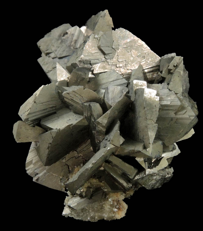 Arsenopyrite on Quartz from Panasqueira Mine, Barroca Grande, 21 km. west of Fundao, Castelo Branco, Portugal