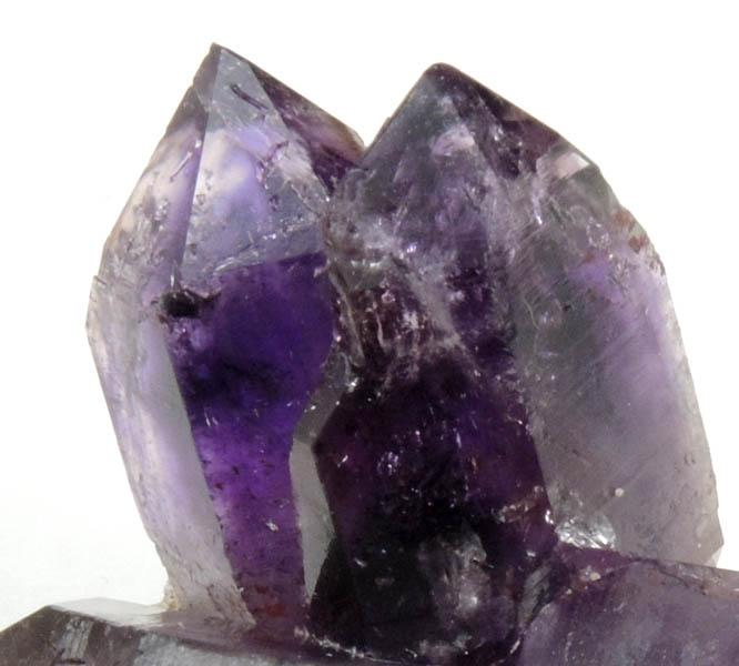 Quartz var. Amethyst from Goboboseb Mountains, 43 km west of Brandberg Mountain, Erongo region, Namibia