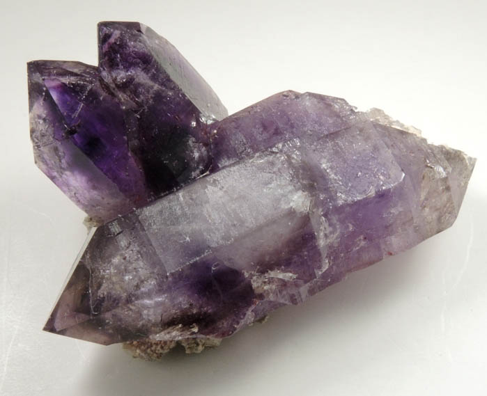 Quartz var. Amethyst from Goboboseb Mountains, 43 km west of Brandberg Mountain, Erongo region, Namibia