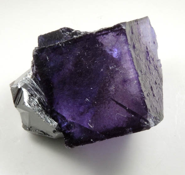 Fluorite on Sphalerite from Elmwood Mine, Carthage, Smith County, Tennessee