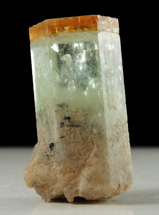 Beryl var. Aquamarine-Heliodor from Davib Ost Farm, Karibib District, Erongo Region, Namibia