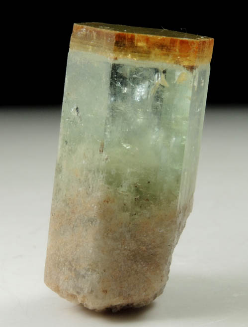 Beryl var. Aquamarine-Heliodor from Davib Ost Farm, Karibib District, Erongo Region, Namibia