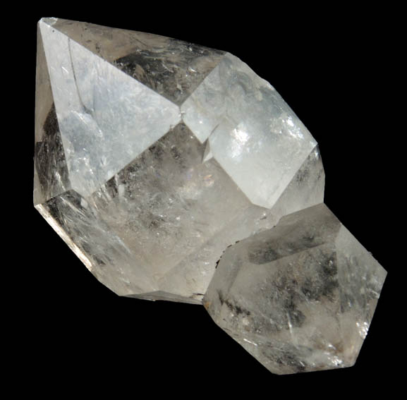 Quartz var. Herkimer Diamonds from Middleville, Herkimer County, New York