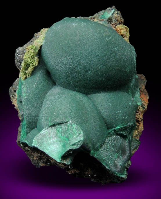 Malachite from Tsumeb Mine, Otavi-Bergland District, Oshikoto, Namibia