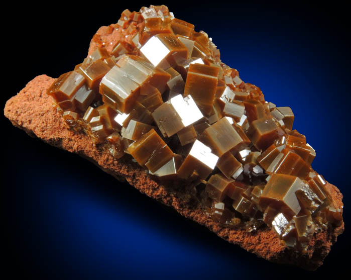 Vanadinite from Mibladen, Haute Moulouya Basin, Zeida-Aouli-Mibladen belt, Midelt Province, Morocco