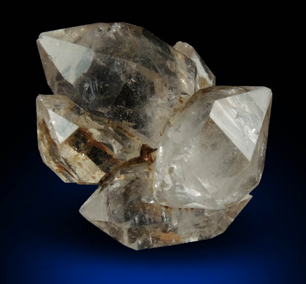 Quartz var. Herkimer Diamonds from Middleville, Herkimer County, New York