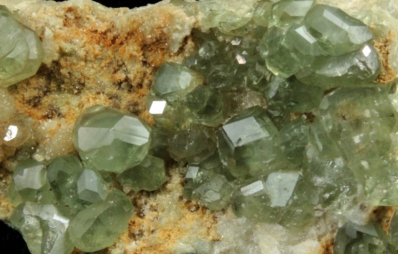 Andradite var. Demantoid Garnet from Antetezambato, Ambanja, Antsiranana Province, Madagascar