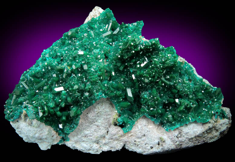 Dioptase from Reneville, Kindanba District, Pool Department, Republic of Congo