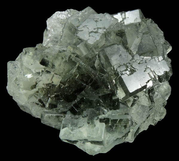 Fluorite over Chlorite from Xianghuapu Mine, Xianghualing, 32 km north of Linwu, Chenzhou, Hunan, China