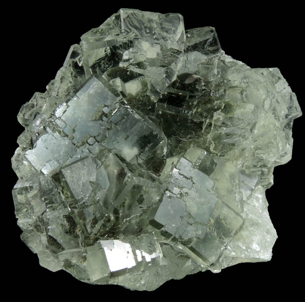 Fluorite over Chlorite from Xianghuapu Mine, Xianghualing, 32 km north of Linwu, Chenzhou, Hunan, China