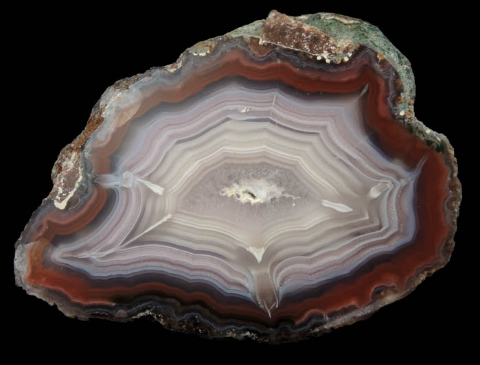 Quartz var. Agua Nueva Agate from Rancho Agua Nueva, Chihuahua, Mexico