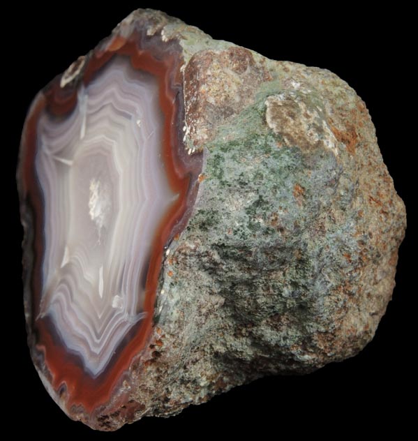 Quartz var. Agua Nueva Agate from Rancho Agua Nueva, Chihuahua, Mexico