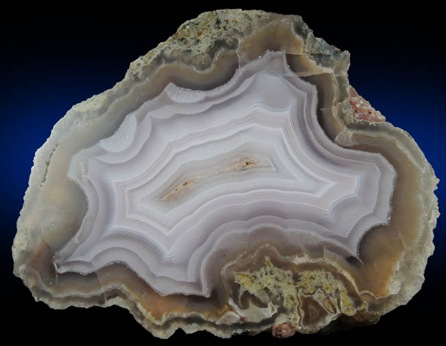 Quartz var. Agua Nueva Agate from Rancho Agua Nueva, Chihuahua, Mexico