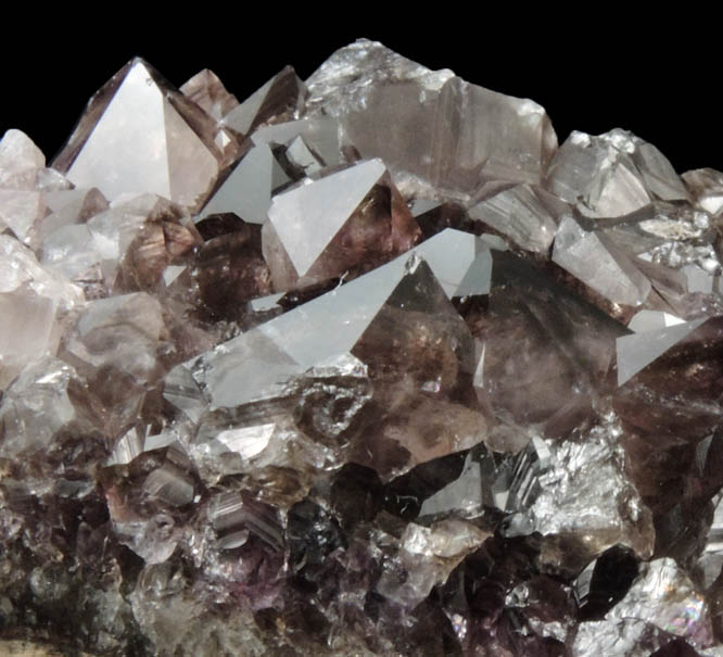 Quartz var. Smoky-Amethyst Quartz from Pearl Station, Thunder Bay District, Ontario, Canada