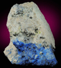Volborthite and Cuprite with Azurite from Milpillas Mine, Cuitaca, Sonora, Mexico