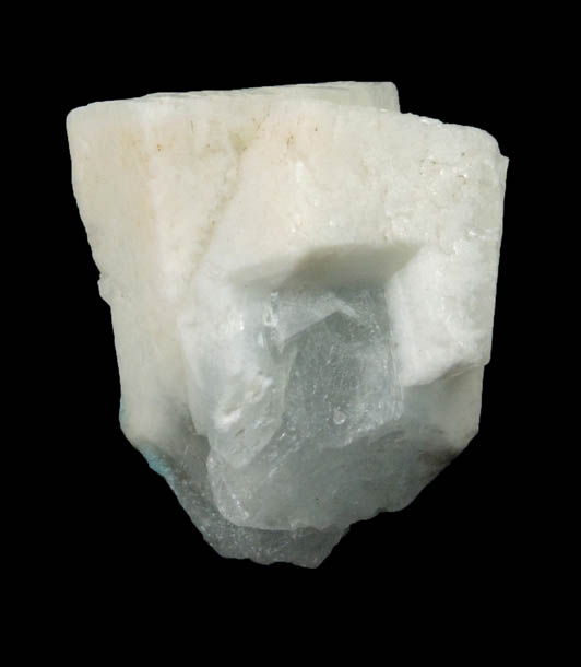 Strontianite pseudomorphs after Celestine from Maumee Stone Quarry, Lime City, Wood County, Ohio