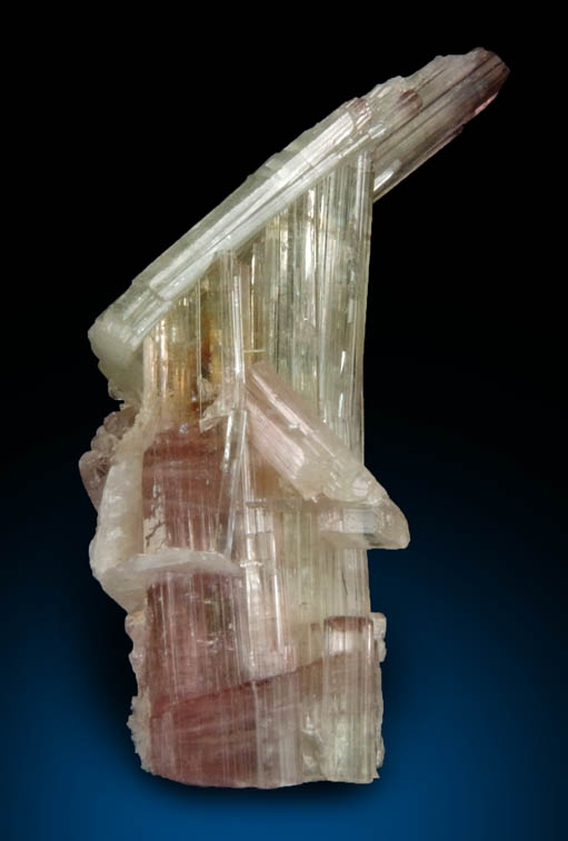 Elbaite Tourmaline with Albite from Minas Gerais, Brazil