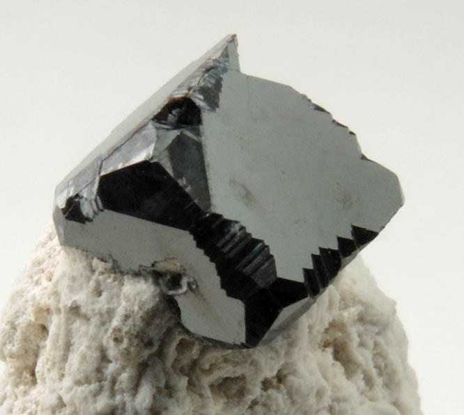 Bixbyite on rhyolite from Topaz Mountain, Thomas Range, Juab County, Utah