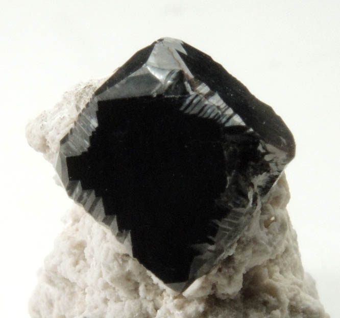 Bixbyite on rhyolite from Topaz Mountain, Thomas Range, Juab County, Utah