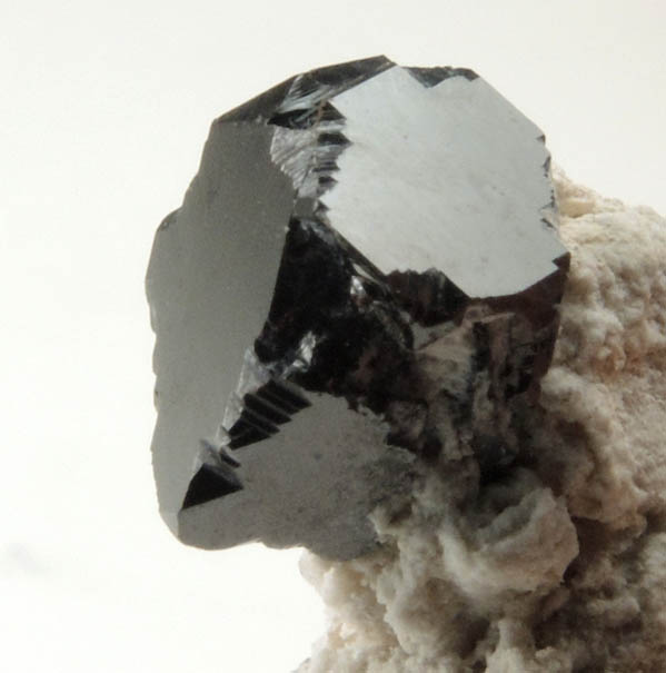 Bixbyite on rhyolite from Topaz Mountain, Thomas Range, Juab County, Utah