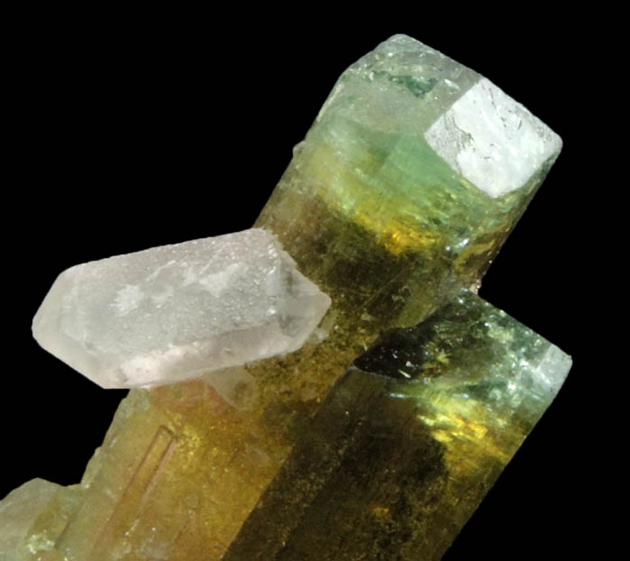 Elbaite Tourmaline with Quartz from Kamdesh District, Nuristan Province, Afghanistan