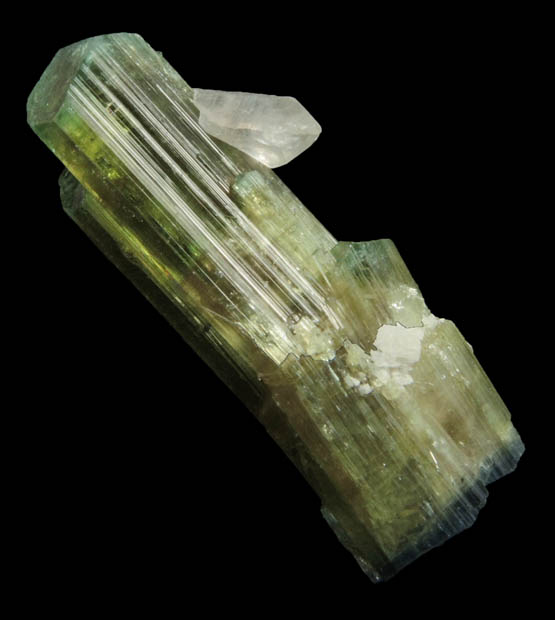 Elbaite Tourmaline with Quartz from Kamdesh District, Nuristan Province, Afghanistan