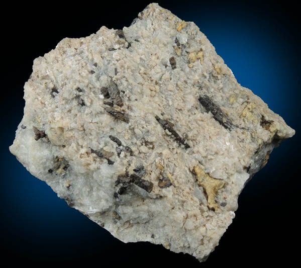 Warwickite with Chondrodite in Franklin Marble from Warwickite locality, Amity, Warwick Township, Orange County, New York (Type Locality for Warwickite)