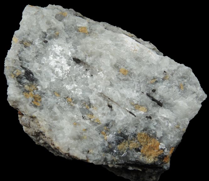 Warwickite with Chondrodite in Franklin Marble from Warwickite locality, Amity, Warwick Township, Orange County, New York (Type Locality for Warwickite)