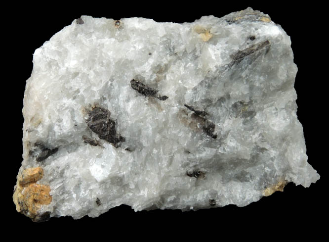 Warwickite with Chondrodite in Franklin Marble from Warwickite locality, Amity, Warwick Township, Orange County, New York (Type Locality for Warwickite)