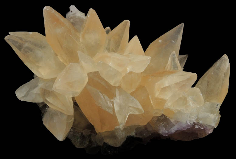 Calcite from Minerva #1 Mine, Cave-in-Rock District, Hardin County, Illinois