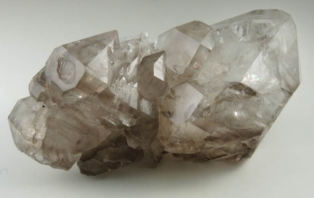 Quartz var. Smoky from Mount Mica Quarry, Paris, Oxford County, Maine