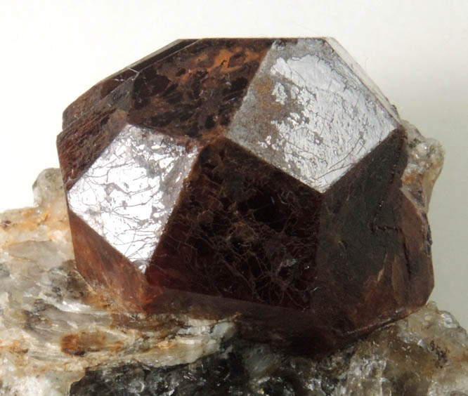 Almandine Garnet from Trenton Quarry, Topsham, Sagadahoc County, Maine