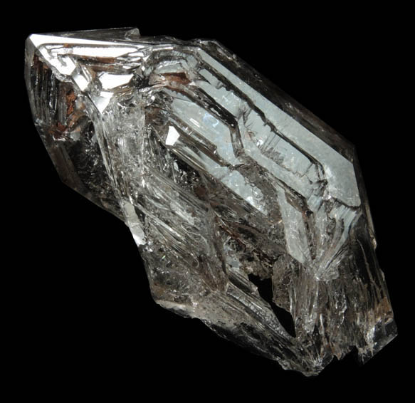 Quartz var. Herkimer Diamond (skeletal crystal) from Middleville, Herkimer County, New York