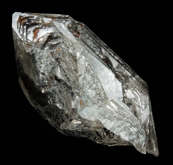 Quartz var. Herkimer Diamond (skeletal crystal) from Middleville, Herkimer County, New York