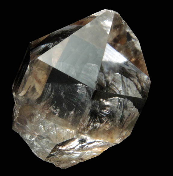 Quartz var. Herkimer Diamond from Treasure Mountain Mine, Little Falls, Herkimer County, New York