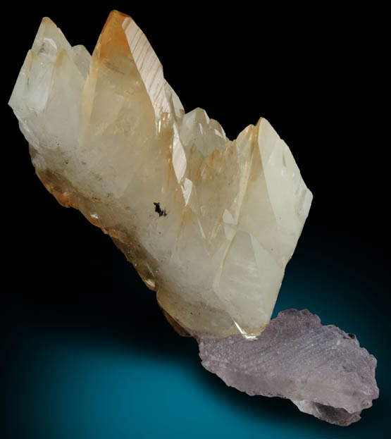Calcite and Fluorite from Elmwood Mine, Carthage, Smith County, Tennessee